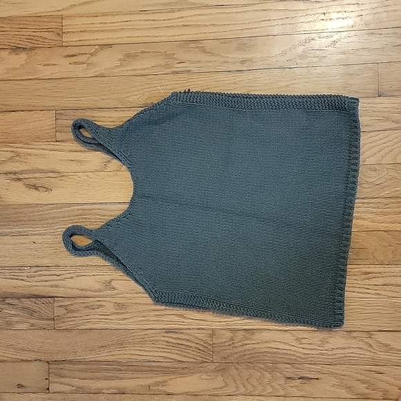 Lucky Brand knit tank green small - Picture 7 of 7